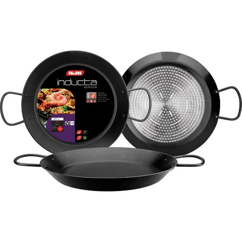 Compra PAELLERA INDUCTA ALUMINIO 42 CM IBILI 410242 al mejor precio