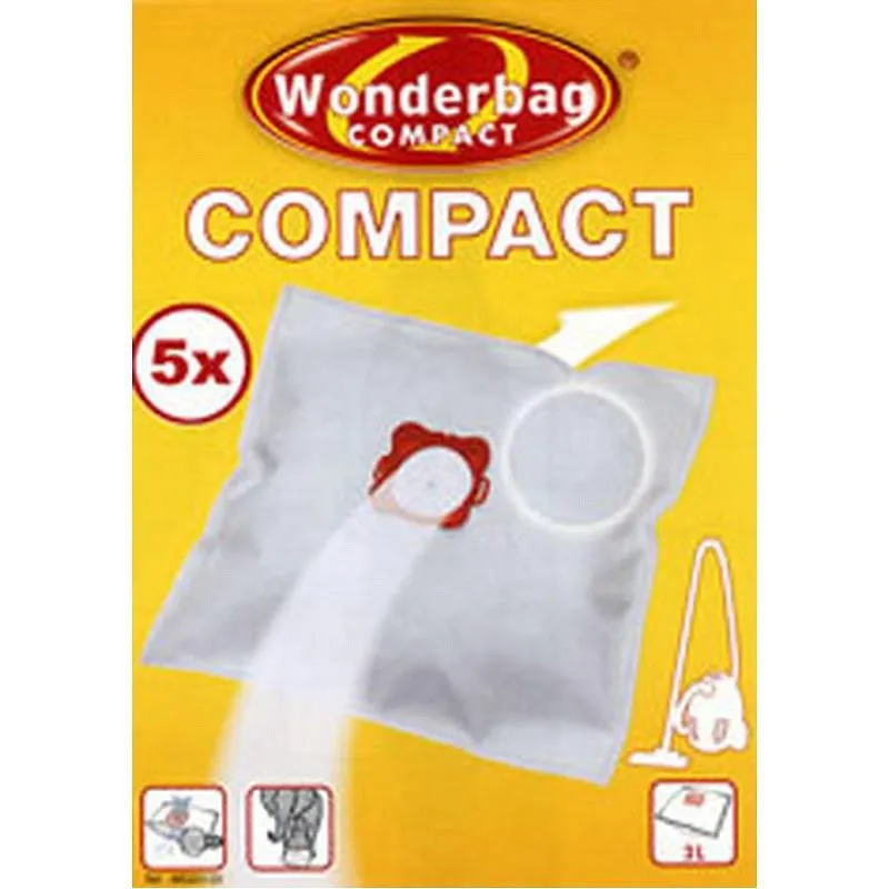 Compra BOLSA ASPIRADOR WONDERBAG COMPACT 5 UDS NON WB305120 al mejor precio