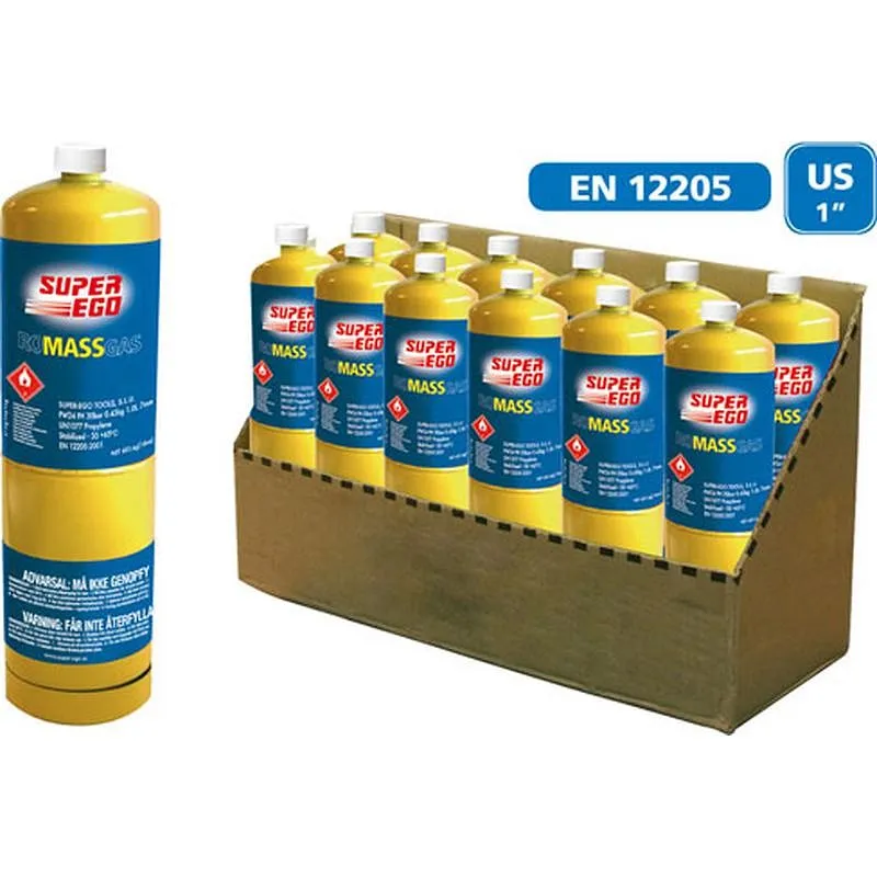 Compra CARTUCHO GAS CON VALVULA 1000 ML ROMASSGAS/453GR SUPER- EGO SEH024600 al mejor precio