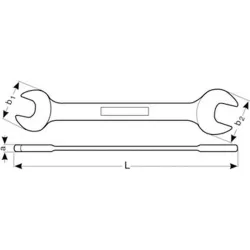 Compra LLAVE FIJA 6M-18-19 BAHCO 6M-18-19 al mejor precio