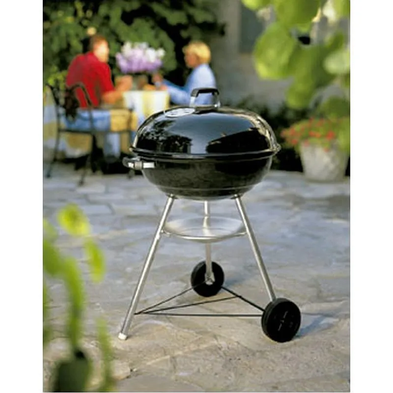 BARBACOA CARBON COMPACT KETTLE 57 CM NEGRA WEBER 1502061