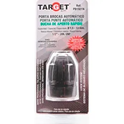 Compra PORTABROCAS AUTOMATICO ½" - 20 H UNF CAPACIDAD diametro DE 1.5 A 13 MM TARGET PB1921N al mejor precio