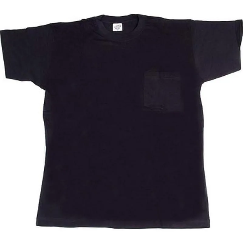 Compra CAMISETA ALGODON 140 GR CON BOLSILLO AZUL TALLA L JUBA 634/L al mejor precio