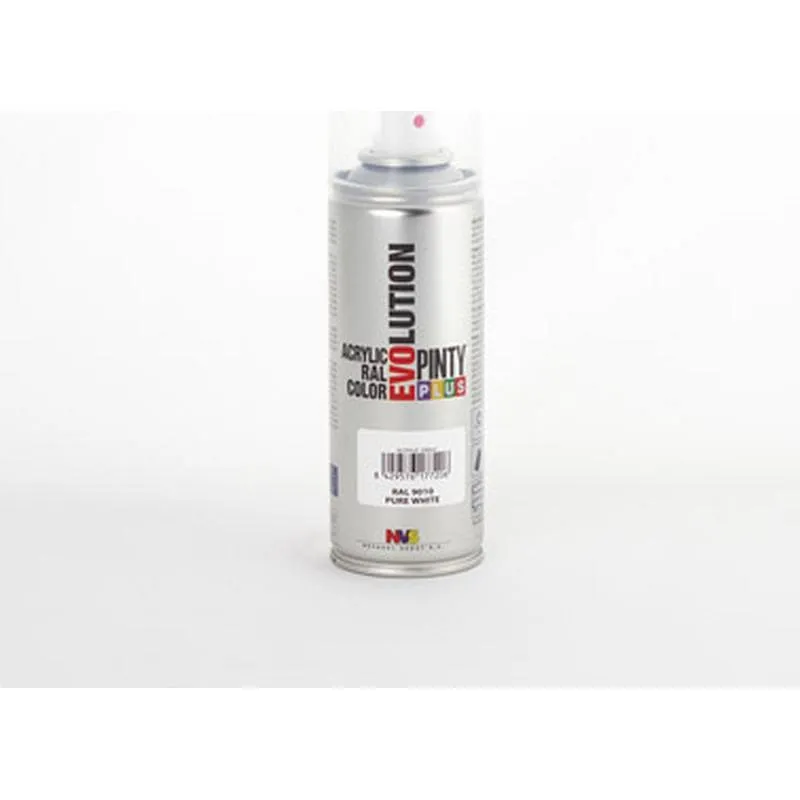 Compra PINTURA SPRAY ACRILICA EVOLUTION BRILLO 270 CC RAL 9010 BLANCO PINTYPLUS 225 al mejor precio