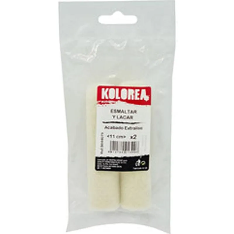 Compra MINI RODILLO RECAMBIO VELOUR LACAR/ ESMALTAR 11 CM X diametro16 MM (5 UDS) KOLOREA 9644080 al mejor precio