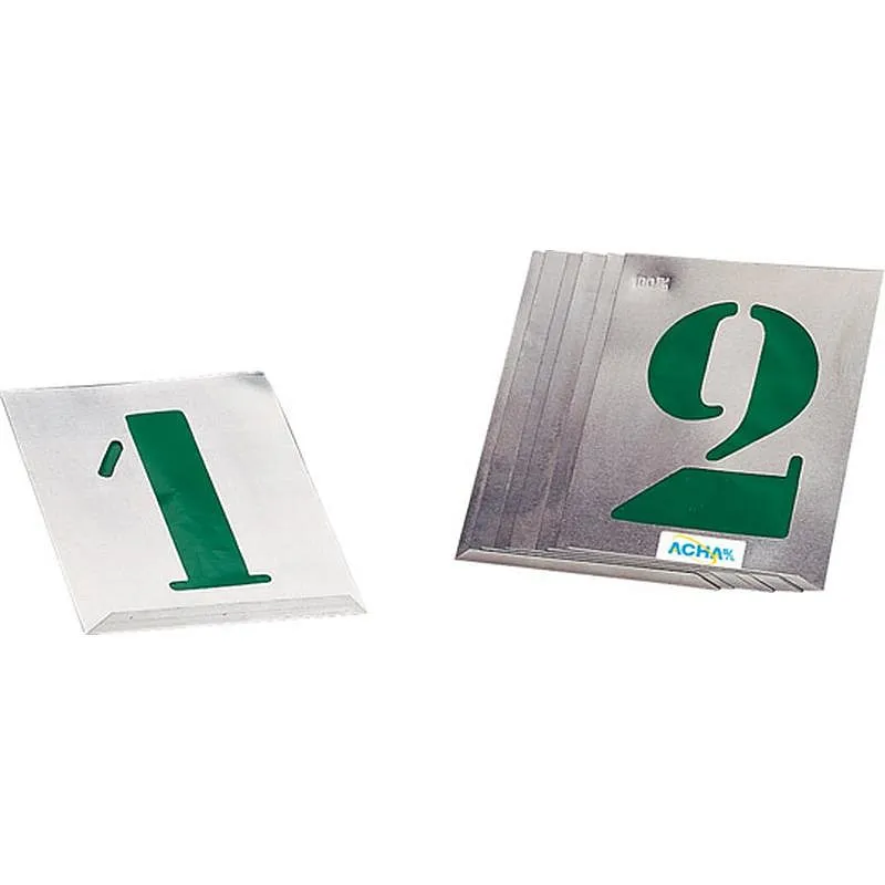 Compra PLANTILLA ROTULAR NUMEROS ALTO NUMERO 50 MM ACHA 57216D al mejor precio