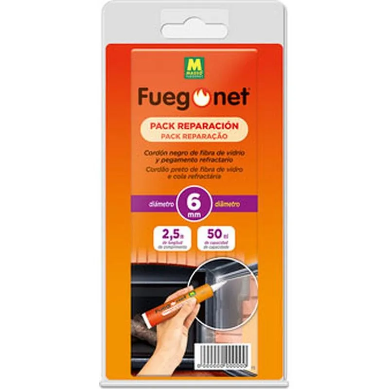 Compra REPARADOR CHIMENEA Y ESTUFAS CORDON diametro 6 MM FUEGONET 231242 al mejor precio