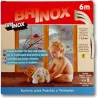 Compra BURLETE PUERTA VENTANA CAUCHO TIPO E 9 X 4 MM-6 M BLANCO BRINOX B82500B al mejor precio