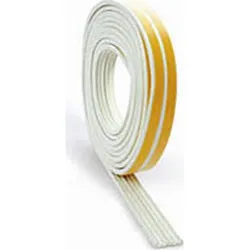 Compra BURLETE PUERTA VENTANA CAUCHO TIPO E 9 X 4 MM-6 M BLANCO BRINOX B82500B al mejor precio