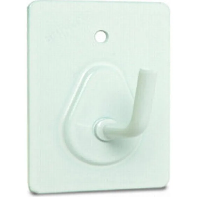 Compra COLGADOR ADHESIVO BLANCO 2 UDS 36 X 53 MM BRINOX B72010D al mejor precio