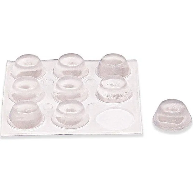 Compra GOTA CONICA ADHESIVA TRANSPARENTE 9 UDS diametro 16 X 8MM BRINOX B78040H al mejor precio