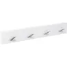 Compra PERCHA PARED 4 POMOS INCLINADOS BLANCO NESU 9400BLBL4 al mejor precio
