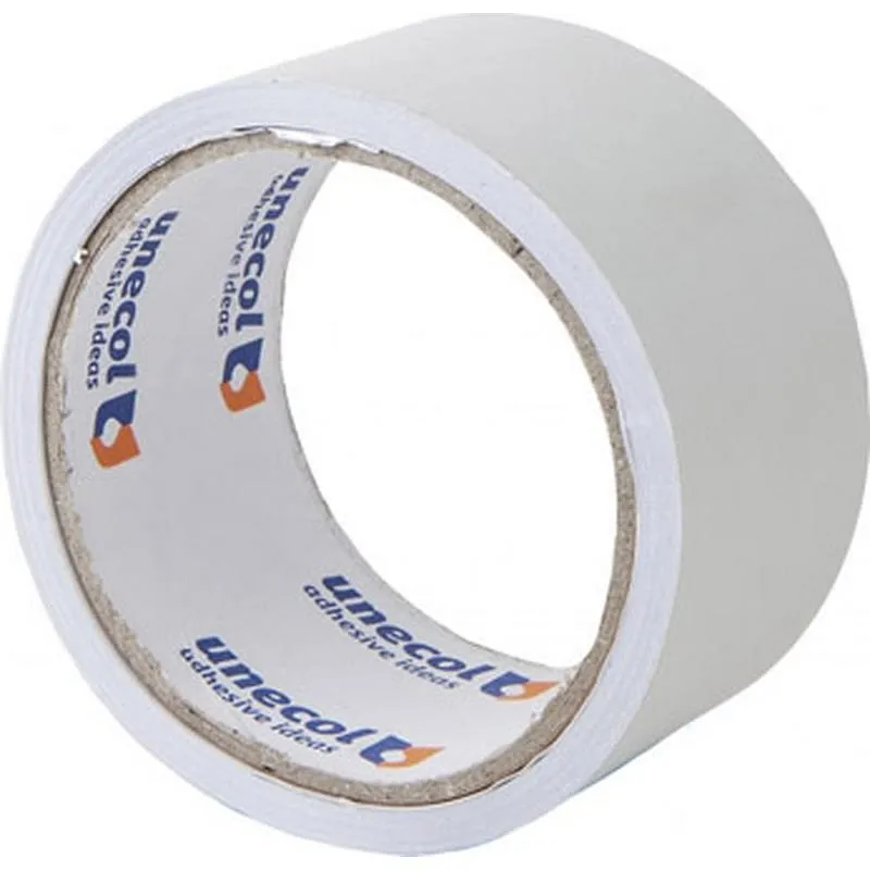 Compra CINTA ALUMINIO 30 MICRAS 10 M X 50 MM BLANCA UNECOL 8432 al mejor precio