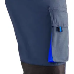 Compra PANTALON MULTIBOLSILLOS 265 GR TOP RANGE AZUL / NEGRO TALLA XL JUBA 981/XL al mejor precio