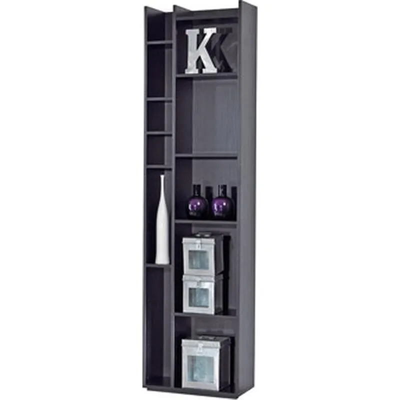 Compra ESTANTERIA SICILIA L FRESNO NEGRO 55 X 220 X 35 CM TVILUM 71622-61 al mejor precio