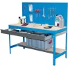 Compra BANCO TRABAJO METALICO SOBRE MADERA CON CAJON BT2 BOX 1200 AZUL 1445 X 1210 X 610 MM . SIMONRACK 448100945126012 al mejor precio