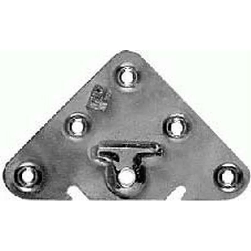 Compra COLGADOR ESCUADRA TRIANGULO 65X2X65 MM CINCADO ALBERICH E-116 al mejor precio