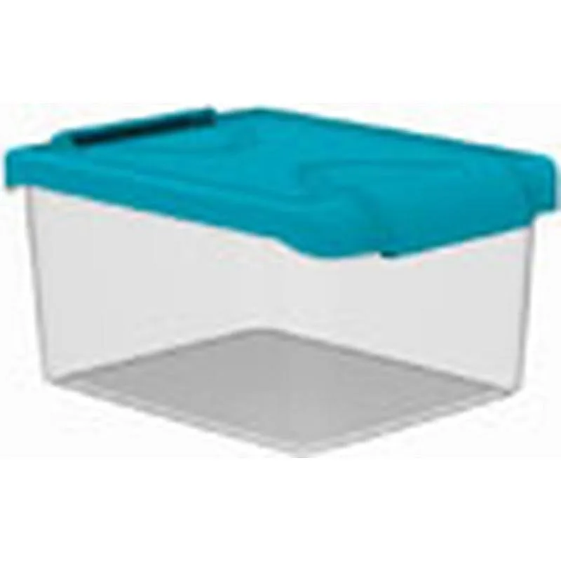 Compra CAJA MULTI-BOX AZUL 40 X 28 X 20 CM - 15 L PLASTIKEN 11001AZUL al mejor precio