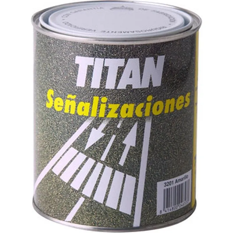 Compra PINTURA SUELO SEÑALIZACION 4 L BLANCO TITAN 02A320004/5806143 al mejor precio