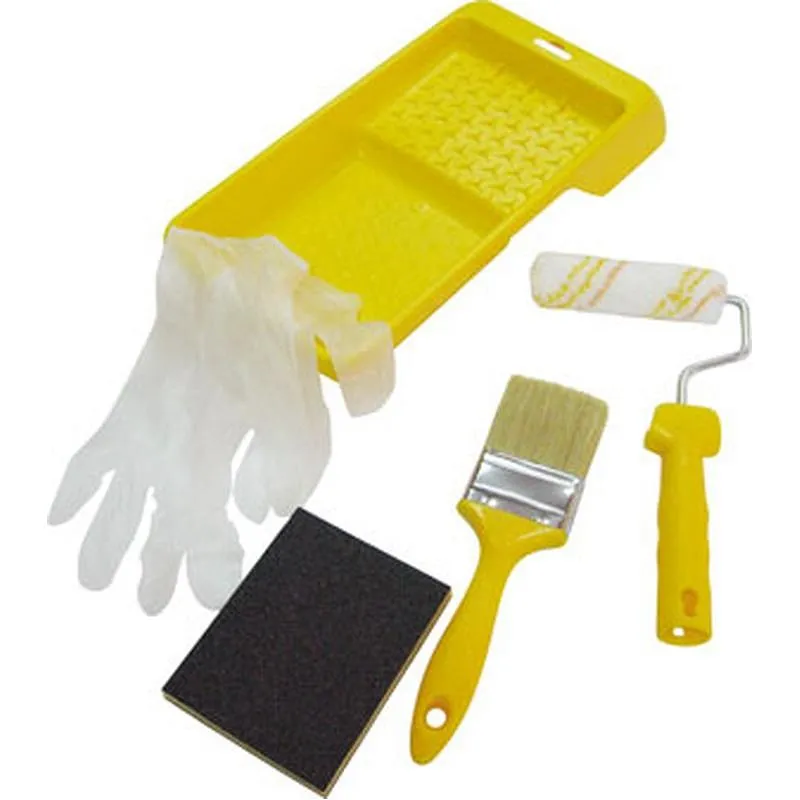 Compra KIT PINTAR BARNIZAR MADERA 5 PIEZAS KOLOREA 425K004 al mejor precio