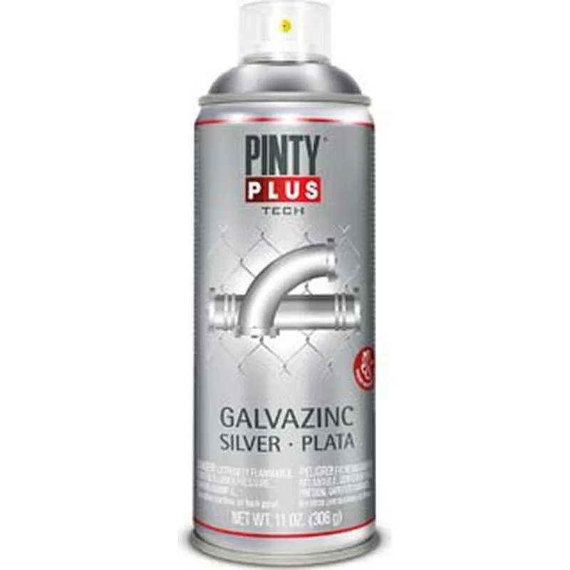 Compra GALVANIZADO SPRAY G150 520 CC PLATA PINTYPLUS TECH 738 al mejor precio