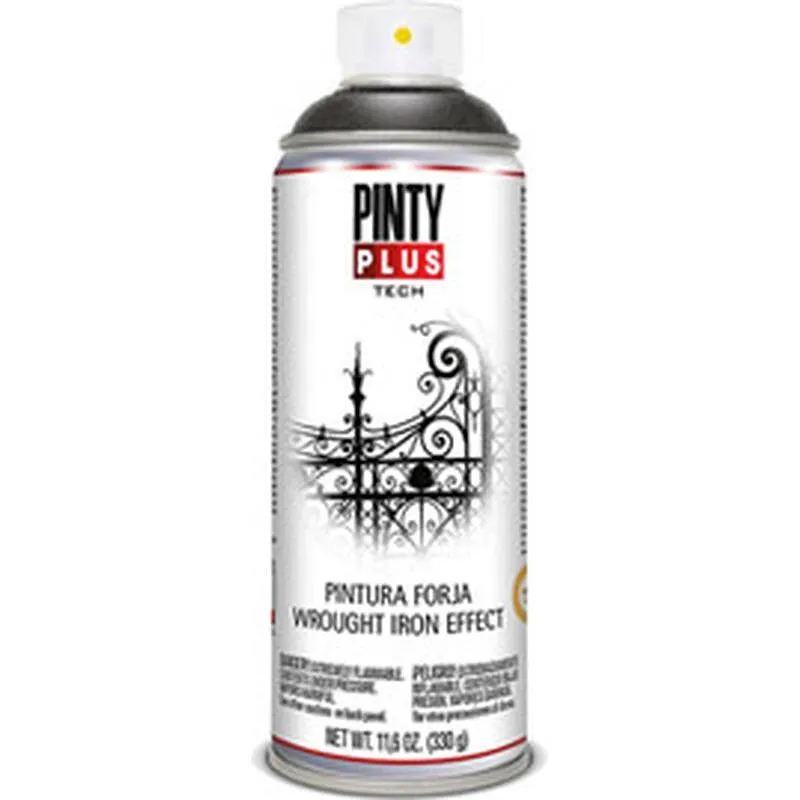 Compra PINTURA SPRAY EFECTO FORJA TECH 520 CC NEGRO PINTYPLUS 847 al mejor precio