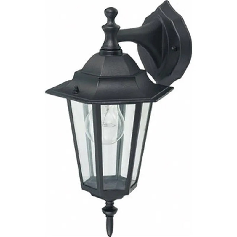 Compra FAROL PARED DESCENDIENTE NEGRO IP44 E27 60W LUXFORM ILLUX1102Z al mejor precio