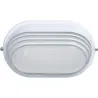 Compra APLIQUE EXTERIOR OVAL BLANCO IP54 E27 MAX. 100W LUXFORM IL556888 al mejor precio