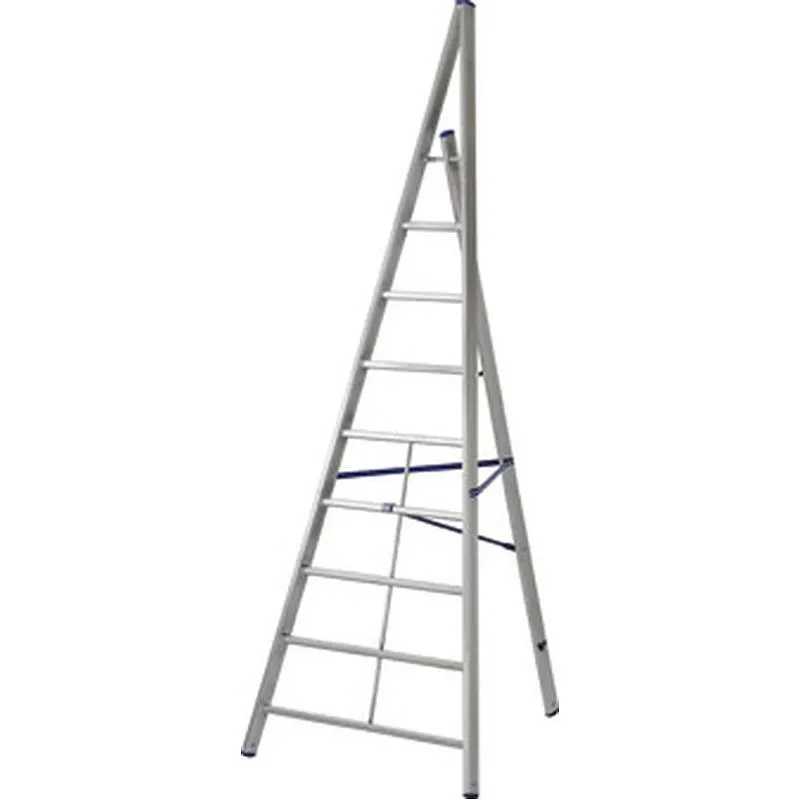 Compra ESCALERA TRIANGULAR ALUMINIO TRITTIKA 8 PELDAÑOS GIERRE AL510 al mejor precio