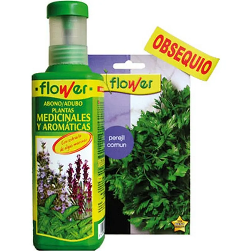 Compra ABONO LIQUIDO AROMATICAS +SEMILLAS PLANTA AROMATICAS FLOWER 1-10775 al mejor precio