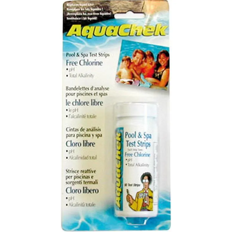 ANALIZADOR MANUAL DE PH Y CLORO PARA PISCINAS TIRAS AQUACHECK QUIMICAMP 209091