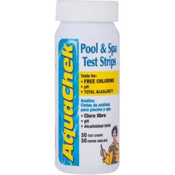 ANALIZADOR MANUAL DE PH Y CLORO PARA PISCINAS TIRAS AQUACHECK QUIMICAMP 209091