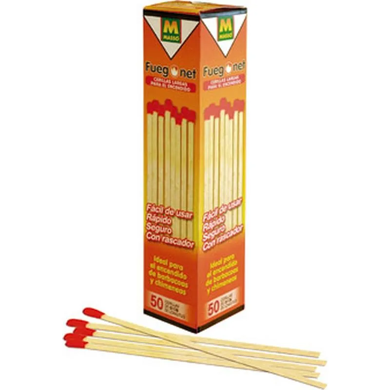 Compra CERILLAS LARGAS FUEGO NET FUEGONET 231124 al mejor precio