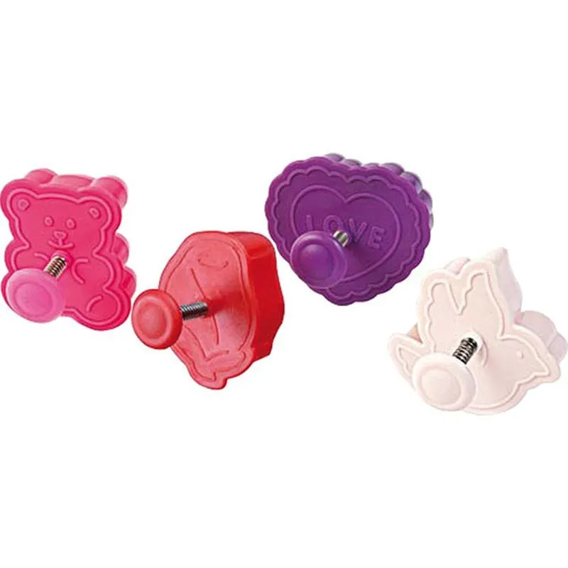 Compra CORTA-GALLETAS (4U) VALENTINE SILIKOM ACC089 al mejor precio