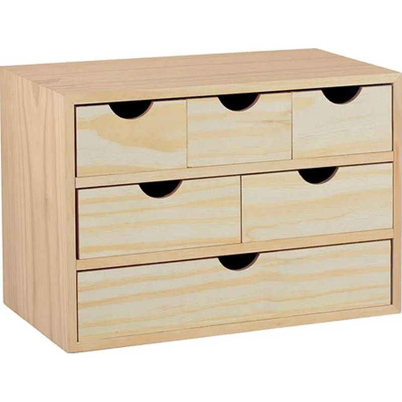 Compra CAJONERA PINO MULTI BLOC-3X2X1 28 X 40 X 20 CM ASTIGARRAGA BLP321.99 al mejor precio