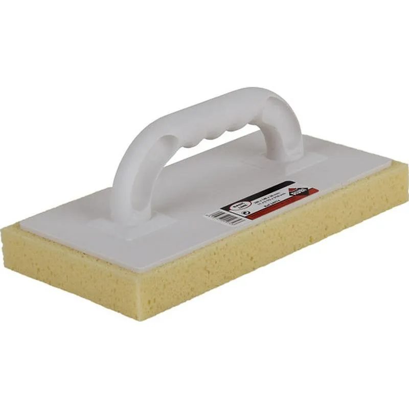 Compra TALOCHA RECTANGULAR PLASTICO CON ESPONJA 280 X 140 MM HIDRO PRO RUBI 24974 al mejor precio