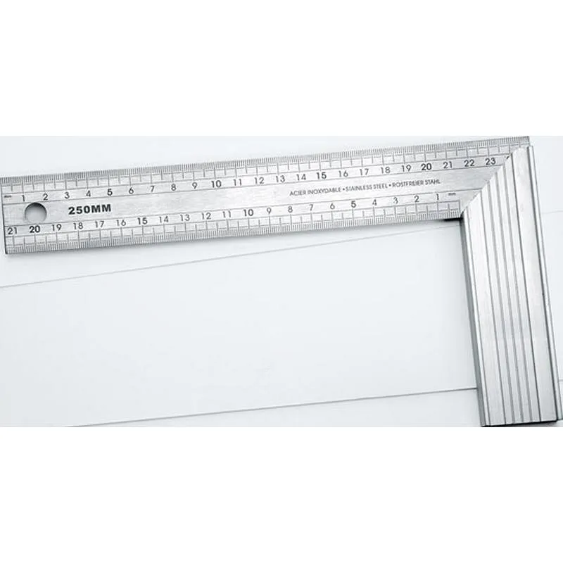 Compra ESCUADRA INOX MATE 41-304/300 MM, 300 X 130 MM ACHA 41304 al mejor precio