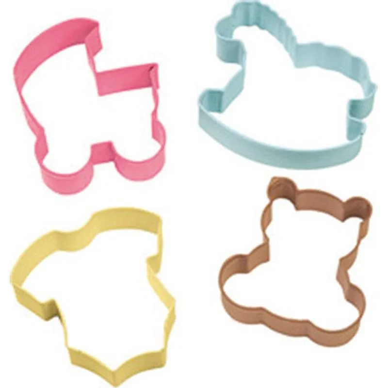 Compra CORTAPASTAS BEBE SET 4U WILTON 2308-1067 al mejor precio