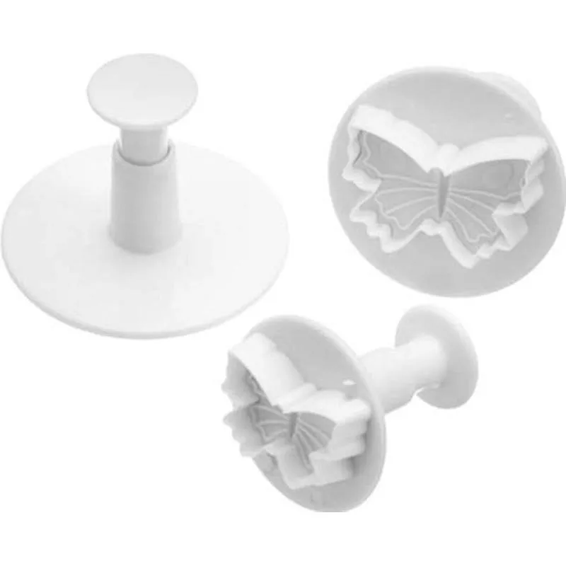 Compra CORTADOR FONDANT SET 3U AGENTNOVA 8258-MARIPOSA KCFCBUT3PC al mejor precio