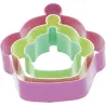 Compra CORTADOR GALLETAS/FONDANT SET3U 8248-CUPCAKE KCCUTCUP3PC al mejor precio