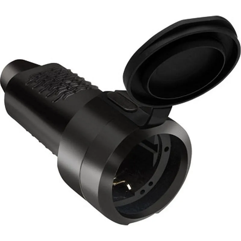 Compra BASE BIPOLAR 16A GOMA NEGRO IP44 FAMATEL 2108 al mejor precio