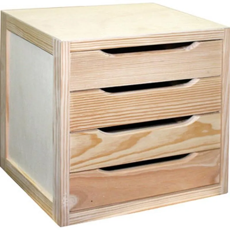 Compra CAJONERA PINO NATURA 4 CAJONES 39 X 37,5 X 30 CM ASTIGARRAGA BLNA40.99 al mejor precio
