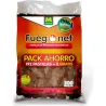 Compra PASTILLA ENCENDIDO ECOLOGICA BOLSA AHORRO 200 UDS FUEGONET 231281N al mejor precio