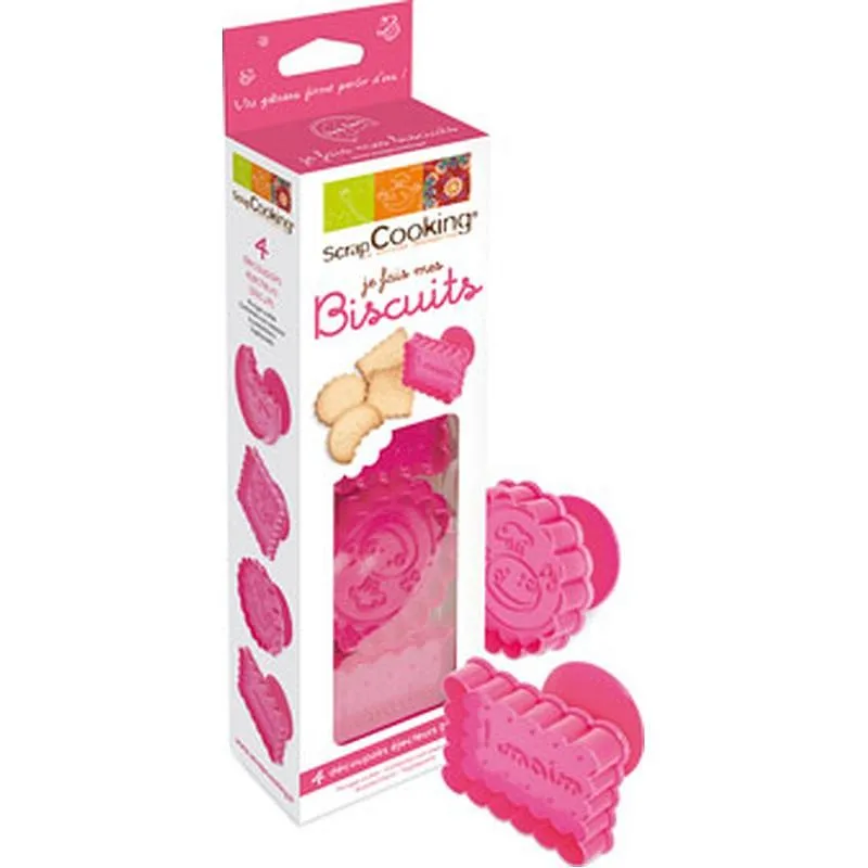 Compra CORTA-GALLETAS C/EXP.4U 6,5X6CM SCRAP 2002030 al mejor precio