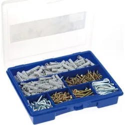 Compra MALETIN CON TORNILLOS +ALCAYATAS + HEMBRILLAS +TACOS diametro 5 Y 6 MM CONTIENE 515 PIEZAS DRAKO 5493000000515 al mejor precio