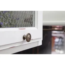 Compra POMO MUEBLE ZAMAK CUERO 35X26MM REI 7-3110.32 al mejor precio