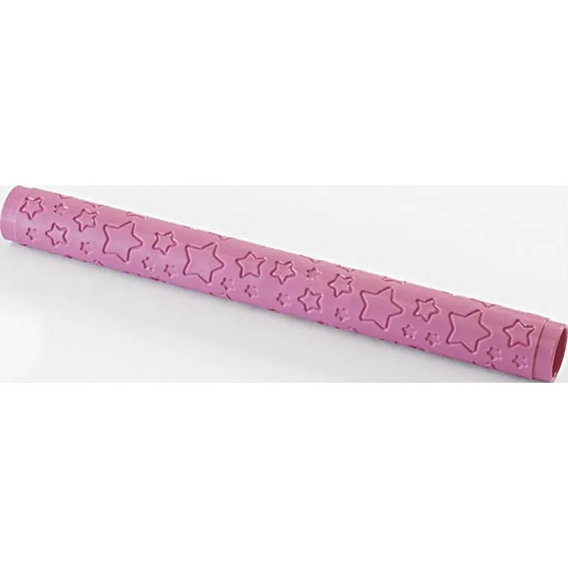 Compra RODILLO TEXTURIZADOR 40X4.25 ESTRELLAS SILIKOM RP04 al mejor precio