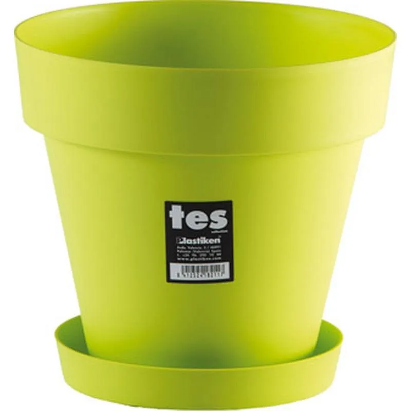 Compra PLATO diametro11 TES - PISTACHO (PARA diametro14) PLASTIKEN 8711PIS al mejor precio