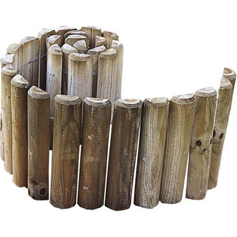 Compra BORDURA ENRROLLABLE DE MADERA SILOUX 30 X 180 X diametro 5 CM FOREST 0018 al mejor precio