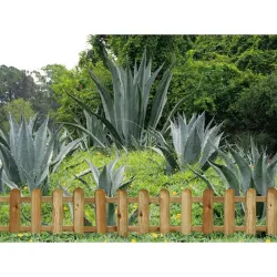 Compra BORDURA MINIVALLA MADERA BASIC 28 X 110 CM POSTE FIJACION 45 CM FOREST 0038 al mejor precio